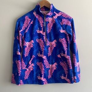 Lilly Pulitzer Half zip Popover